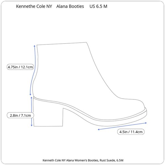 NEW Kenneth Cole New York Alana Women’s Ankle Booties Fringe Suede Leather - Picture 12 of 12